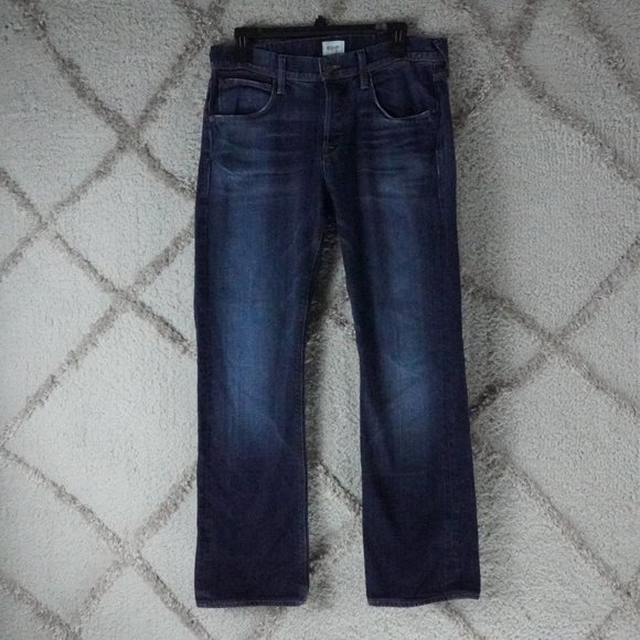Hudson jeans Clifton 5-Pocket Straight Leg Jean button fly men's size 32 - Picture 3 of 10